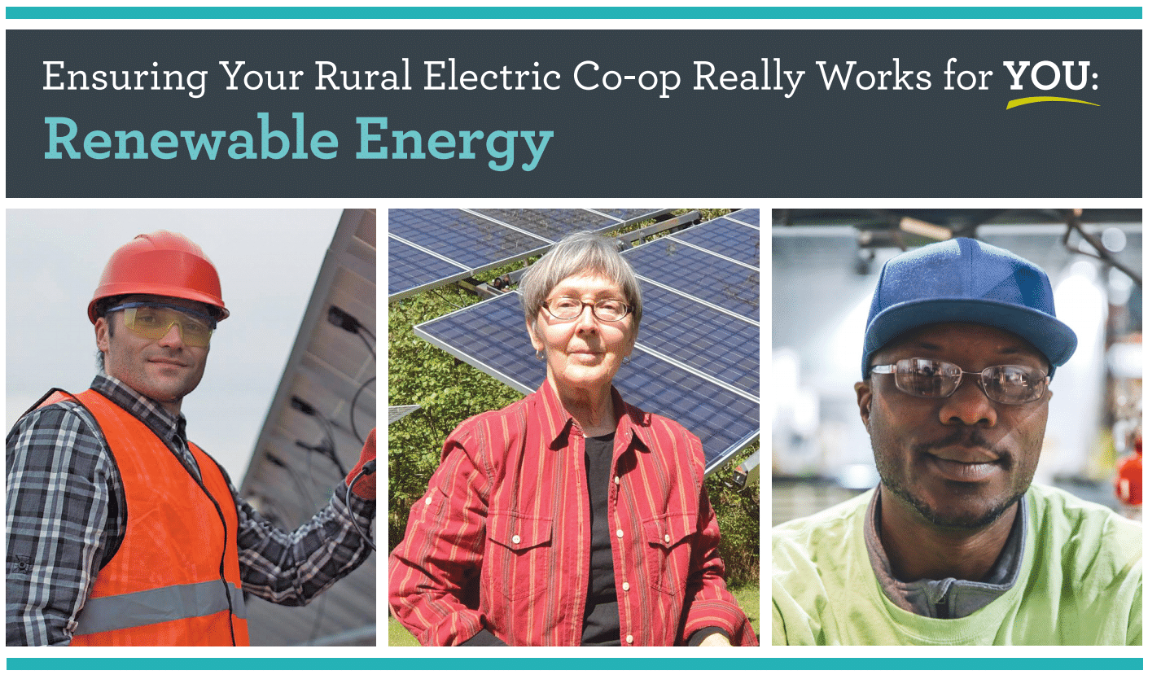 solar panels and people