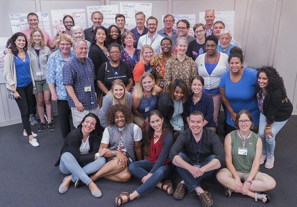 Fellows, trainers and coaches at 2018 training