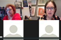 screenshots from Facebook webinar series