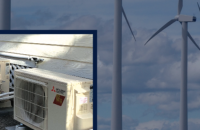 heat pump and windmills from report cover