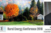 Cayce photo and ACEEE rural conference banner