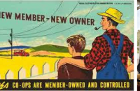co-op values, REA new member new owner image, image of REC board