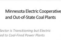 report title image with Minnesota map showing electric co-ops
